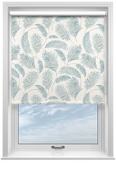 Pampas Grass, Blue Topaz - Twist&Fit Roller Blind